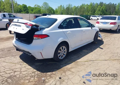 2022 Toyota Corolla Le из США, поврежденный, VIN 5YFEPMAE4NP351607